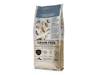 NATURA DIET GRAIN FREE SALMON & COCONUT 12kg