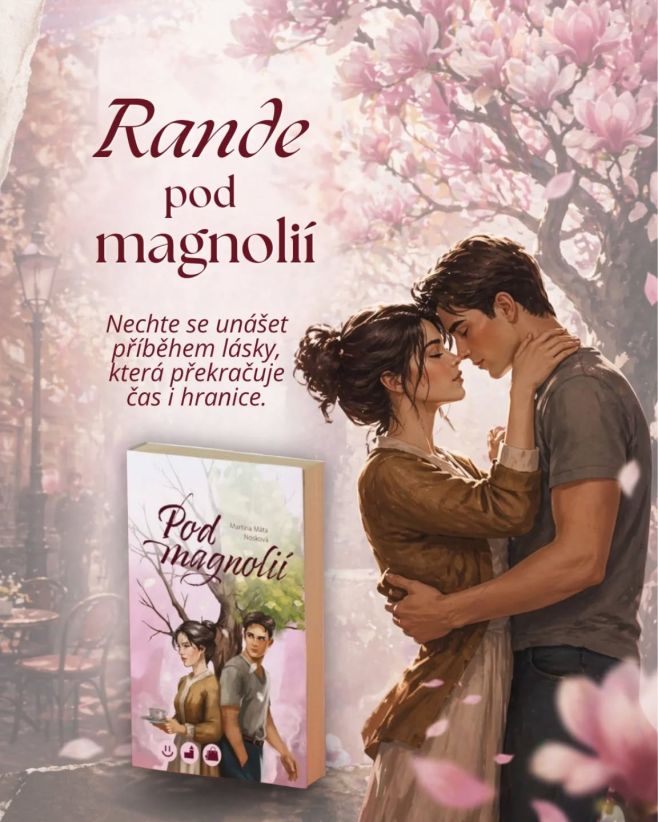 Láska nezná čas. 🌸 Ale co když vás zavede v čase zpět? Pod magnolií je příběh o náhodě, která není náhoda…a o člověku,...