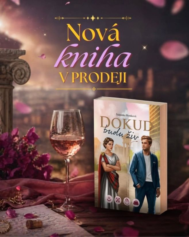 Co se stane, když se starověký Řím prolne se současností? ✨️🪄 Dokud budu živ od Štěpánky Horákové právě vychází. 🤩 Některá...