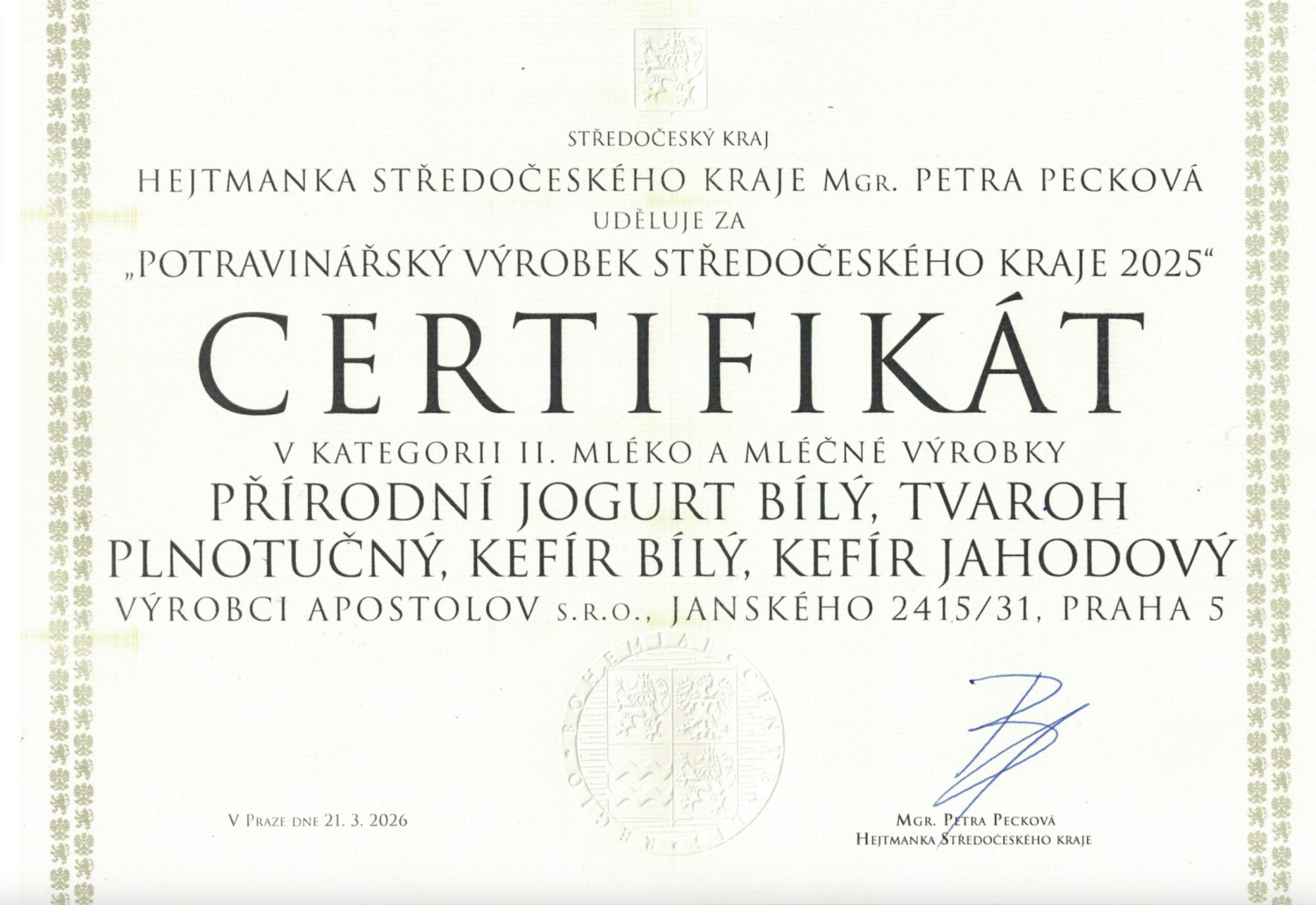 Nové ocenění pro RODOPI