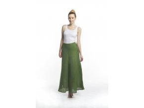 Dámská dvoudílná sukně zelená