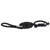 374939 voditko se stahovacim obojkem 2v1 rogz rope hlxr 12 a black l