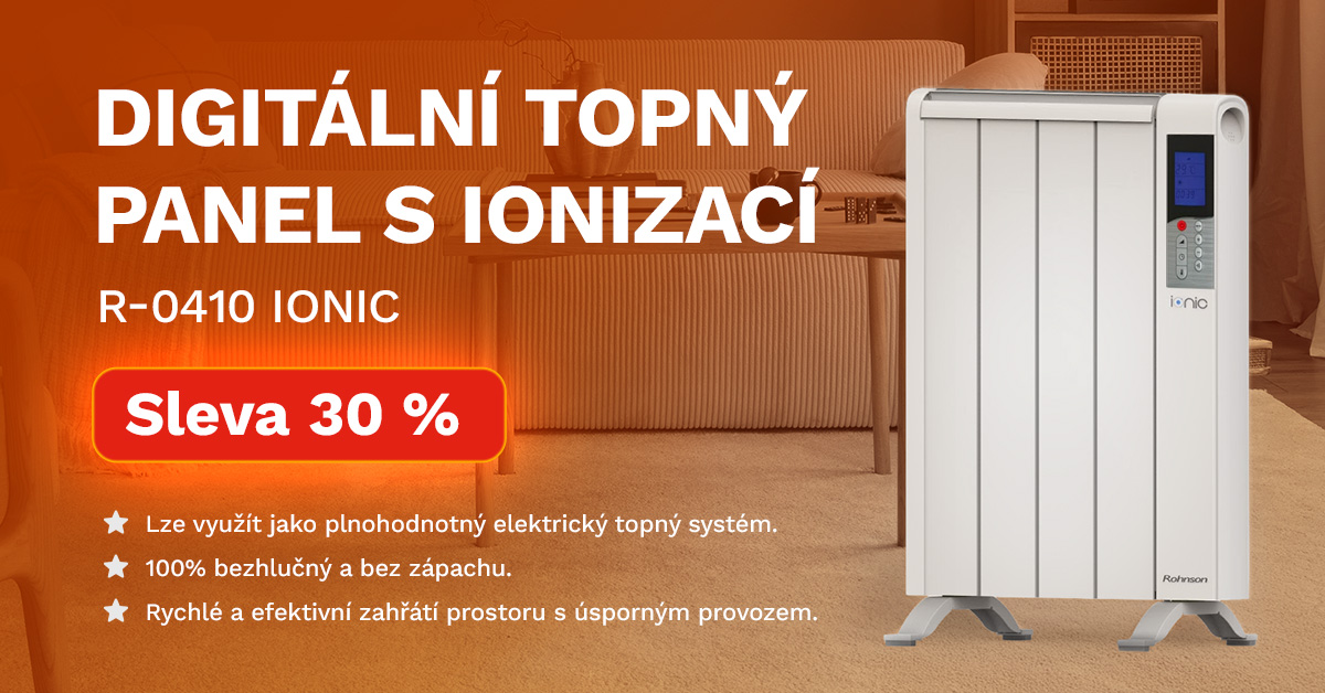 topný panel se slevou