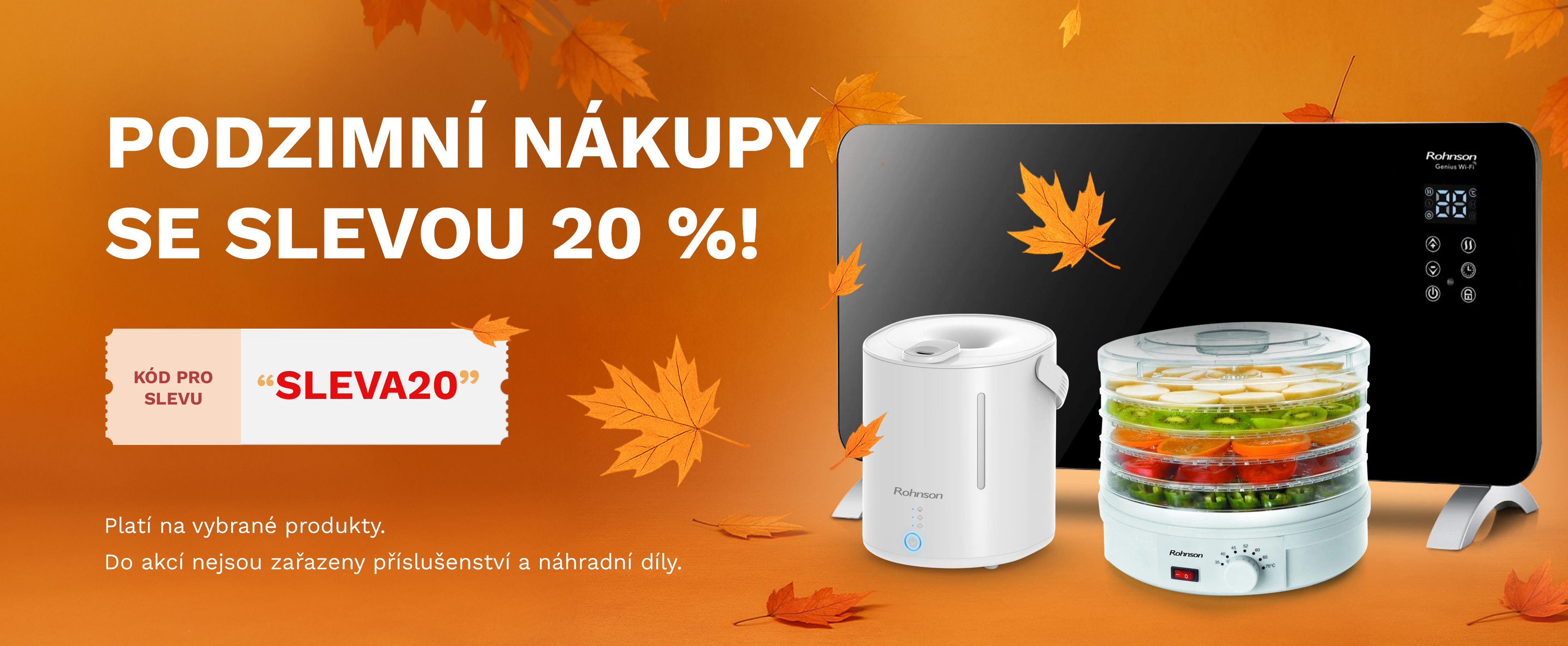 Podzimní sleva 20%