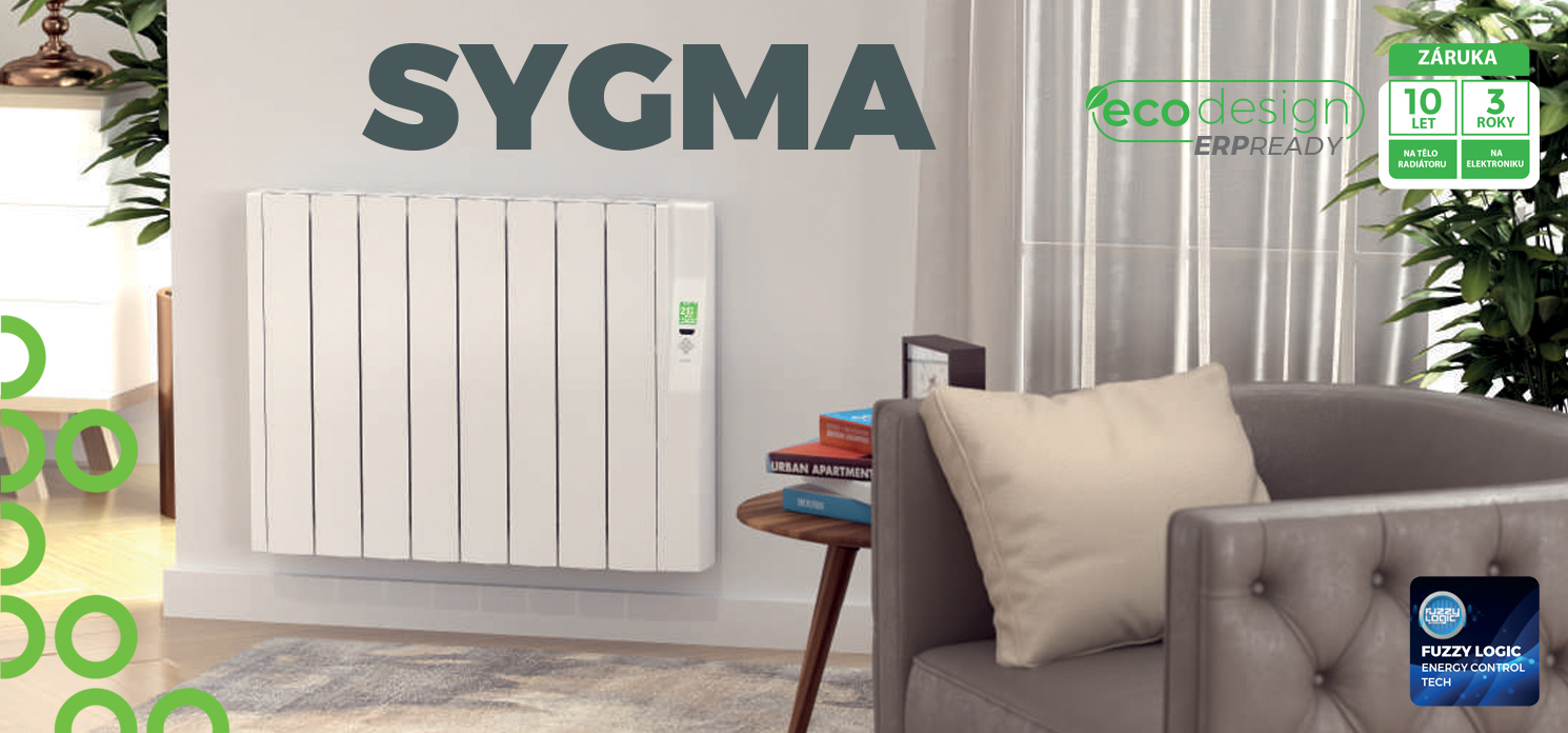 Elektrické radiátory SYGMA