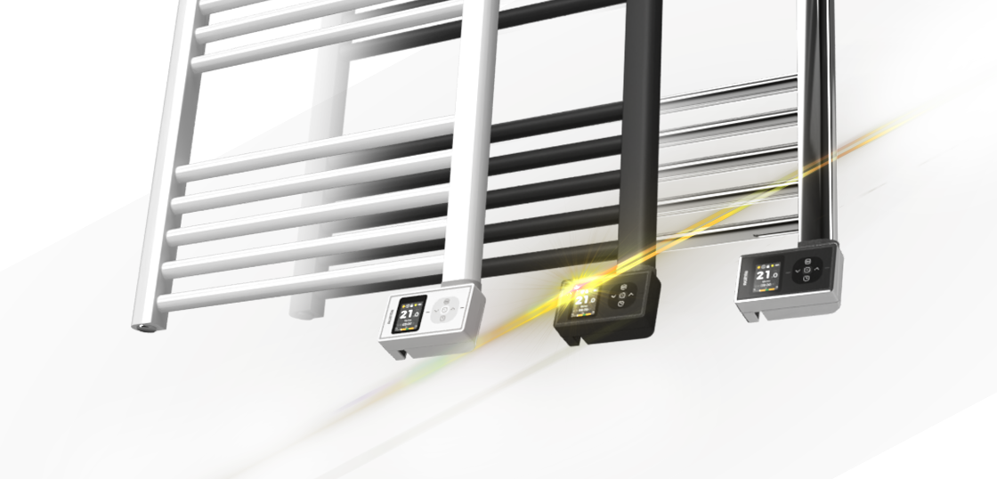 Rointe Orion WiFi towel rail