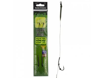 Carpex Teflon pop-up boilie rig 20cm (Varianta Carpex pop-up boilie rig 20cm 15lb vel.6)