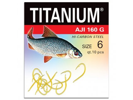 Titanium AJI 160G 10ks (Varianta Titanium AJI 160G vel. 6 10ks)