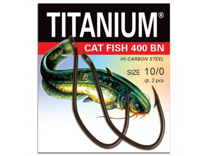 Titanium CAT FISH 400BN 2ks (Varianta Titanium CAT FISH 400BN vel. 10/0 2ks)