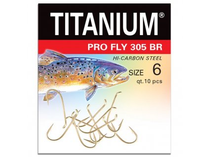 Titanium PRO FLY 305BR 10ks (Varianta Titanium PRO FLY 305BR vel. 6 10ks)