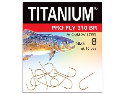 Titanium PRO FLY 310BR 10ks (Varianta Titanium PRO FLY 310BR vel. 8 10ks)