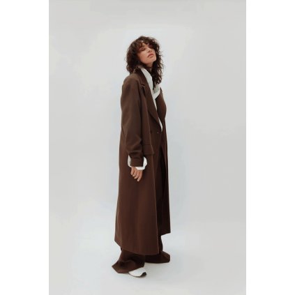 CARAMEL WOOL COAT