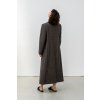 Double breasted Zelander wool maxi coat