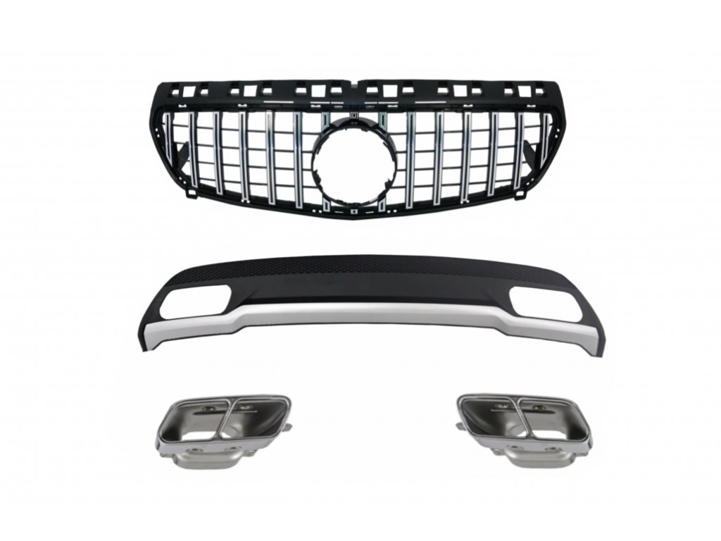 b2b air diffuser with exhaust muffler tips and gt r 5997200 6044836