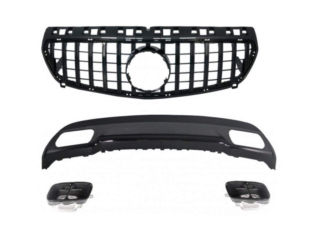 b2b sport pack rear diffuser with exhaust tips 5997222 6045210