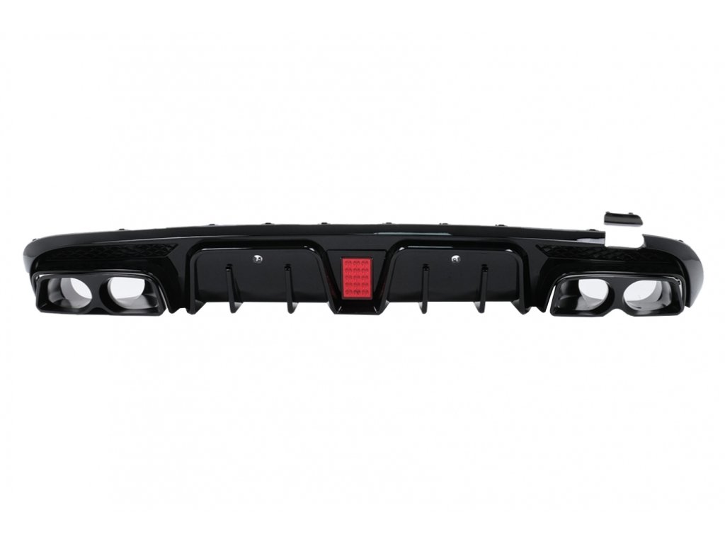 b2b rear bumper diffuser suitable for mercedes 6002706 6108606
