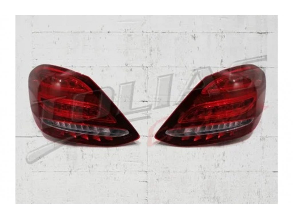 b2b full led taillights suitable for mercedes c class 6003210 6113742