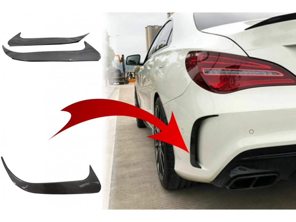 b2b rear bumper flaps side fins flips suitable for 5997060 6044413