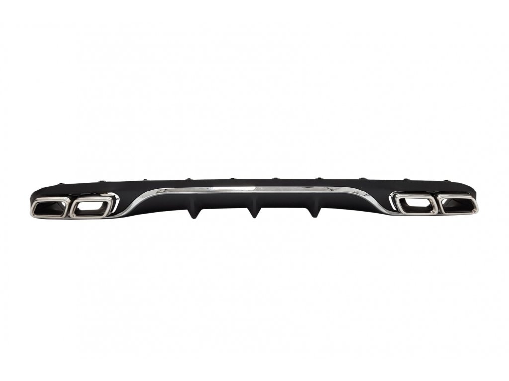 b2b rear diffuser with exhaust muffler tips suitable 5997369 6046876