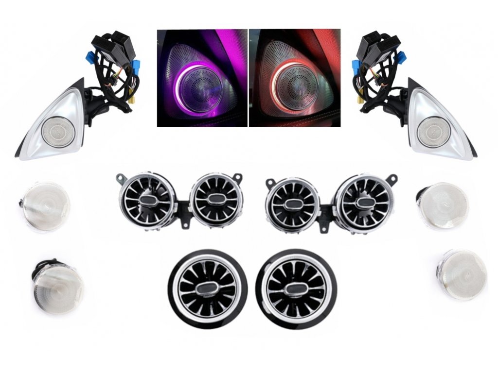 b2b kit speaker cover ac vent grilles front door led 6002510 6104355