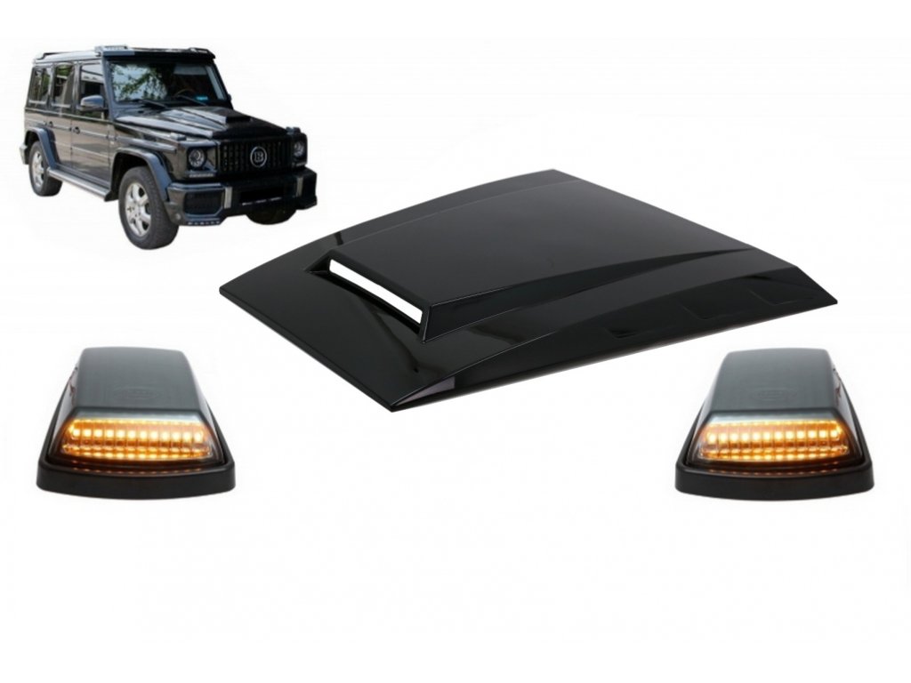 b2b hood scoop bonnet scoop with turning lights led 5997364 6046801