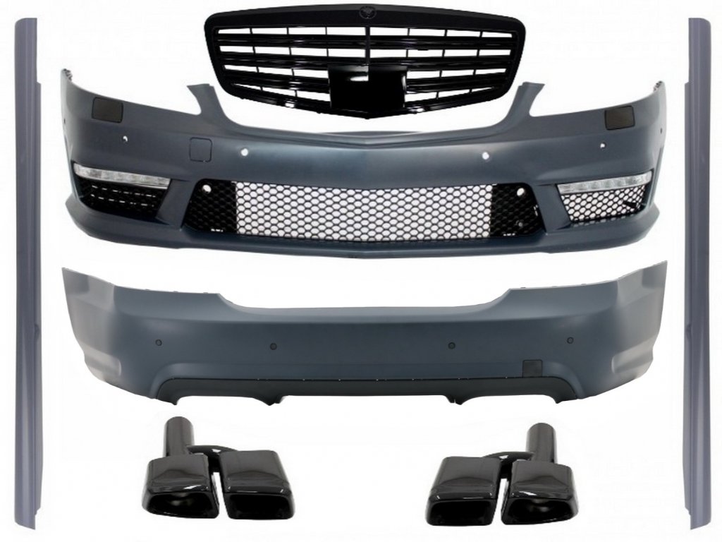 b2b body kit suitable for mercedes w221 s class 5999633 6063060