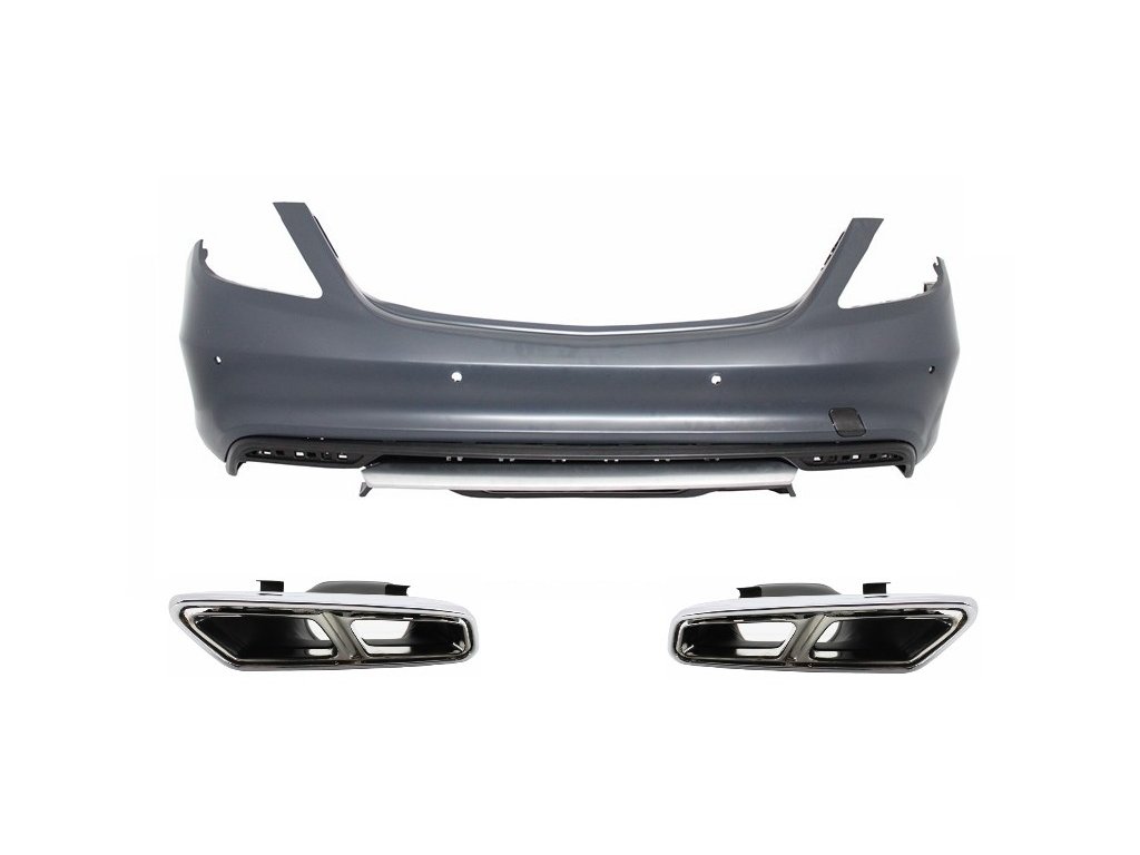 b2b rear bumper with muffler tips suitable for 5986838 6022240