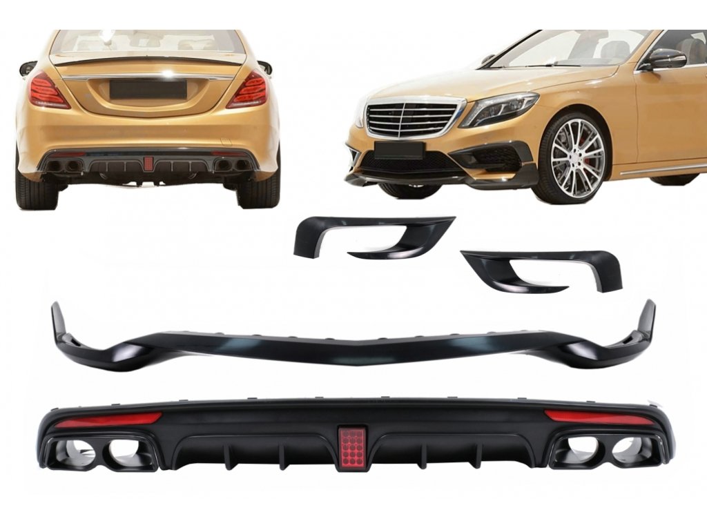 b2b aero body kit bumper lip and air diffuser 6000866 6086073
