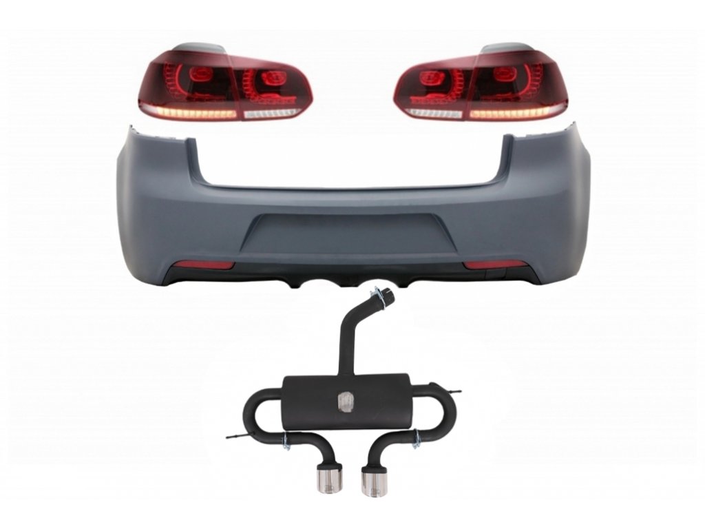 b2b rear bumper with exhaust system and taillights 5997680 6050999