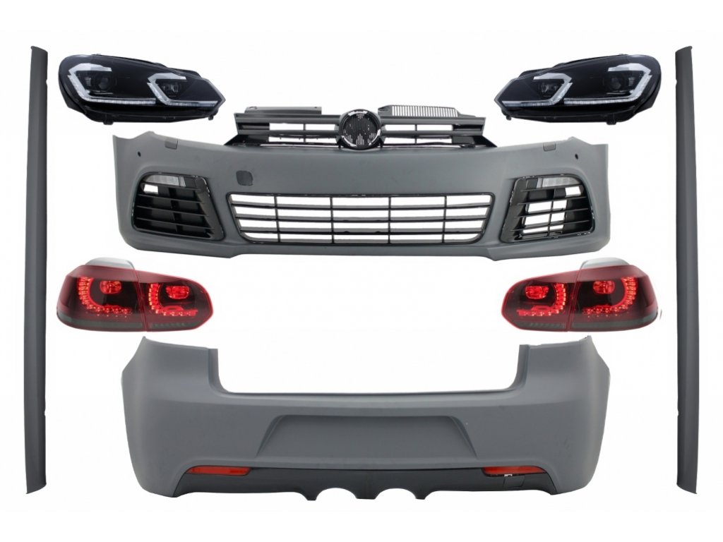 b2b complete body kit suitable for vw golf vi 6 mk6 5997775 6052431