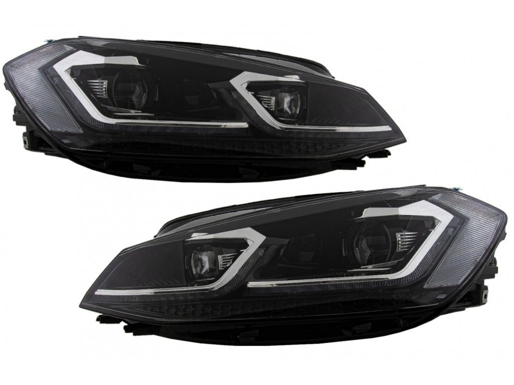 b2b led headlights suitable for vw golf 75 vii 5996665 6049220