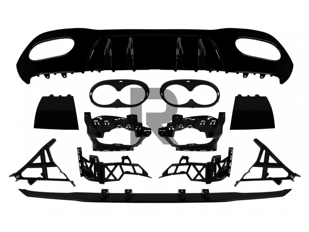 b2b type a45 diffuser suitable for a design bumper on 6011547 6157264