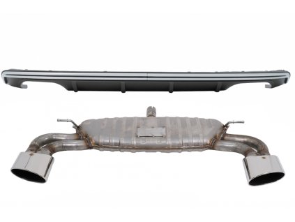 b2b rear bumper valance diffuser suitable for audi a3 5987660 6004030