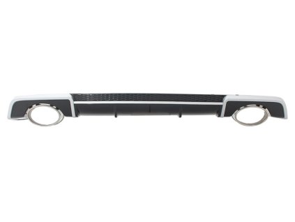 b2b rear bumper valance diffuser with exhaust muffler 5990999 6023162