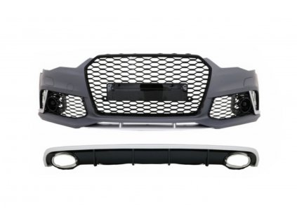 b2b front bumper with rear bumper diffuser with 5997502 6113982