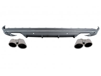 b2b rear bumper valance diffuser with exhaust muffler 6000610 6076805