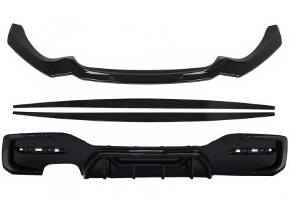 b2b front bumper lip spoiler suitable for bmw 1 6001208 6087535