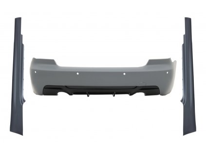 b2b rear bumper with side skirts suitable for bmw 3 5997658 6050634