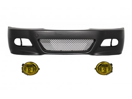 b2b front bumper with fog lights yellow suitable for 6000350 6073417