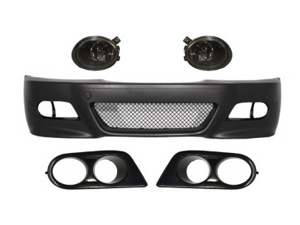 b2b front bumper with fog lights and air duct covers 6000358 6073506