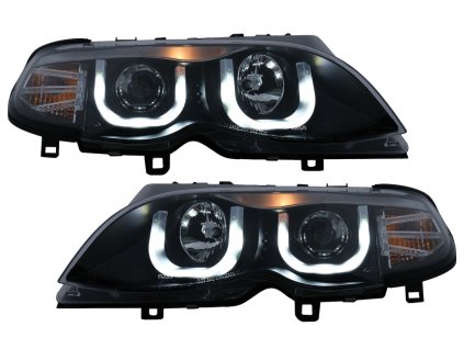 b2b u led angel eyes headlights suitable for bmw 3 6001537 6093163