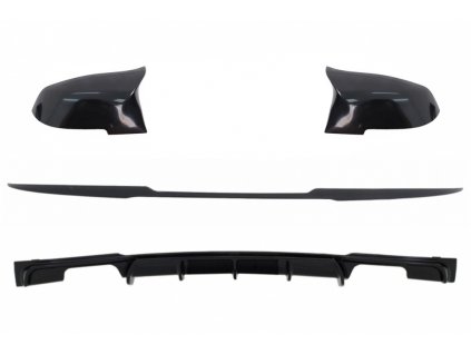 b2b trunk boot lip spoiler with rear bumper spoiler 5999107 6055978