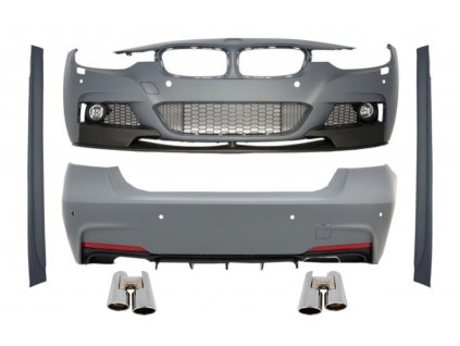 b2b complete body kit with dual twin exhaust muffler 5999601 6062540