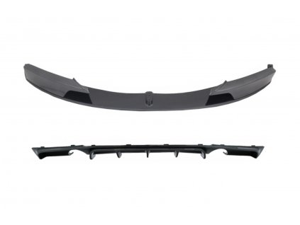 b2b front bumper spoiler splitter with diffuser 5999724 6064249