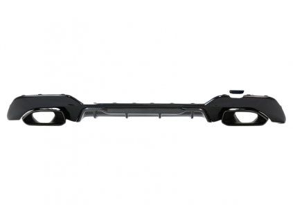 b2b rear bumper valance diffuser with exhaust tips 6000679 6094350