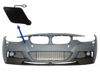 b2b tow hook cover front bumper suitable for bmw 3er 5990830 6021946