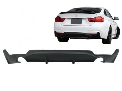 b2b rear bumper diffuser suitable for bmw 4 series 5990522 6016834