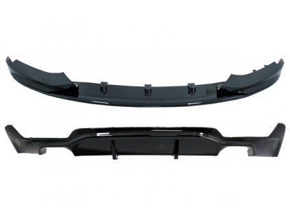 b2b front bumper spoiler lip suitable for bmw 4 5997482 6048471