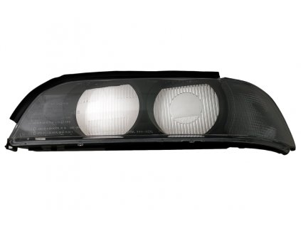 b2b headlight lens left side smoke grey suitable for 6000830 6082837