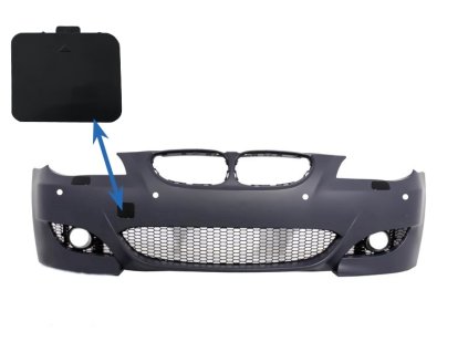 b2b tow hook cover front bumper suitable for bmw 5 5990555 6015785